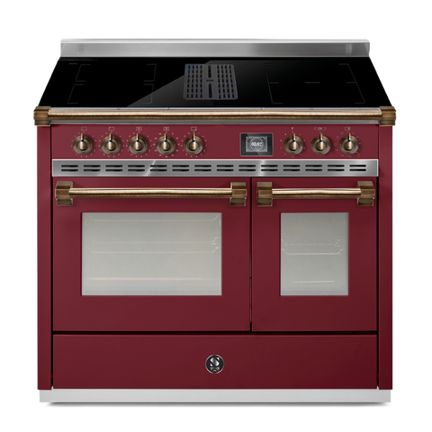 Steel Cucine inductie fornuis Ascot Mistral 100 met kookveldafzuiging | AQ10SF-4FIKW | Model 2026