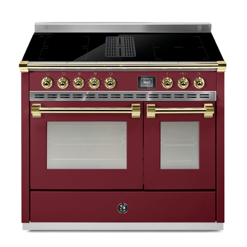 Steel Cucine inductie fornuis Ascot Mistral 100 met kookveldafzuiging | AQ10SF-4FIKW | Model 2026