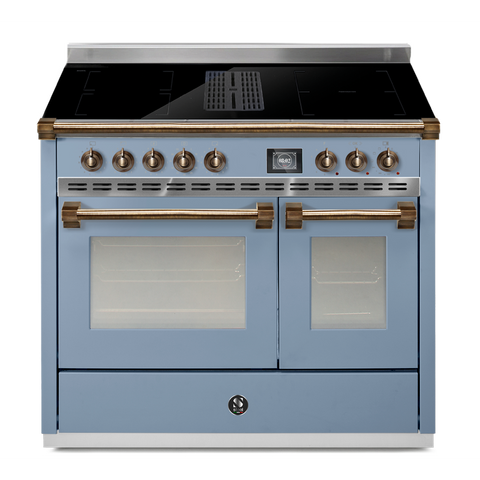 Steel Cucine inductie fornuis Ascot Mistral 100 met kookveldafzuiging | AQ10SF-4FIKW | Model 2026