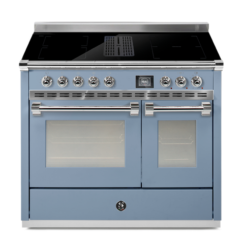 Steel Cucine inductie fornuis Ascot Mistral 100 met kookveldafzuiging | AQ10SF-4FIKW | Model 2026