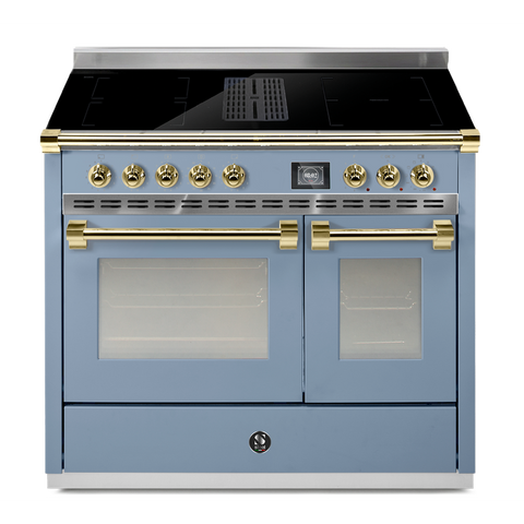 Steel Cucine inductie fornuis Ascot Mistral 100 met kookveldafzuiging | AQ10SF-4FIKW | Model 2026