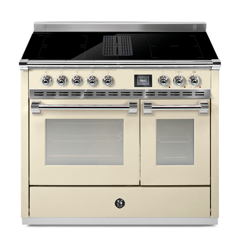 Steel Cucine inductie fornuis Ascot Mistral 100 met kookveldafzuiging | AQ10SF-4FIKW | Model 2026