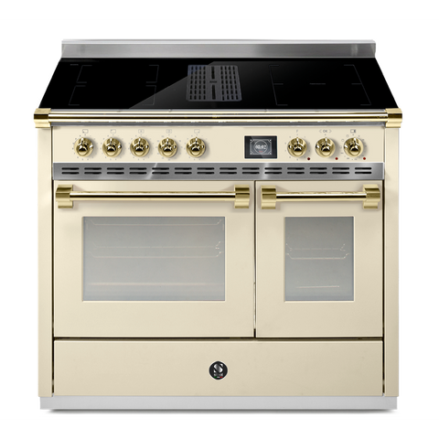 Steel Cucine inductie fornuis Ascot Mistral 100 met kookveldafzuiging | AQ10SF-4FIKW | Model 2026