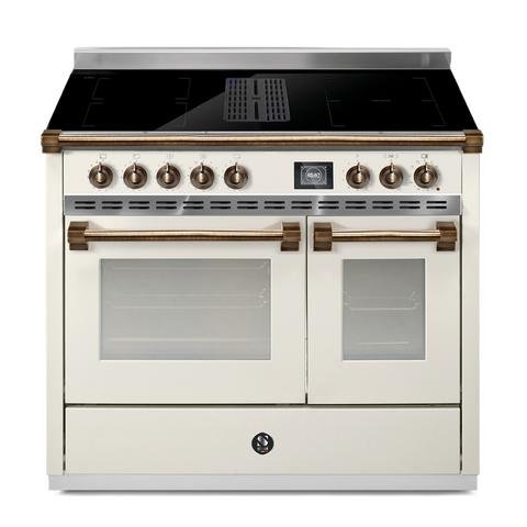 Steel Cucine inductie fornuis Ascot Mistral 100 met kookveldafzuiging | AQ10SF-4FIKW | Model 2026