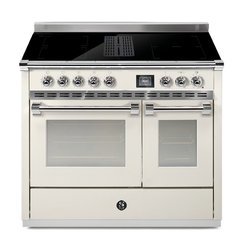 Steel Cucine inductie fornuis Ascot Mistral 100 met kookveldafzuiging | AQ10SF-4FIKW | Model 2026