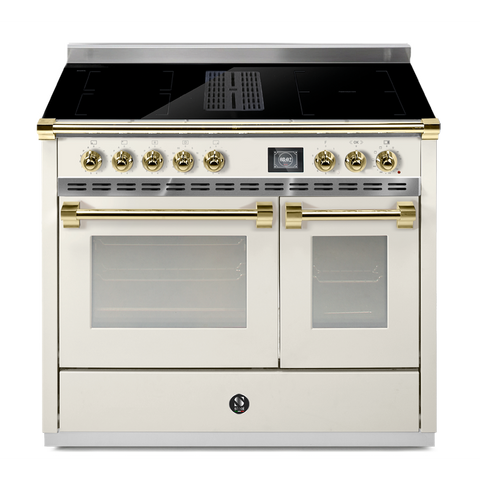 Steel Cucine inductie fornuis Ascot Mistral 100 met kookveldafzuiging | AQ10SF-4FIKW | Model 2026
