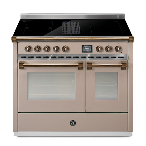 Steel Cucine inductie fornuis Ascot Mistral 100 met kookveldafzuiging | AQ10SF-4FIKW | Model 2026