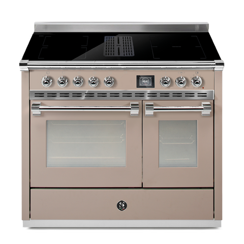 Steel Cucine inductie fornuis Ascot Mistral 100 met kookveldafzuiging | AQ10SF-4FIKW | Model 2026