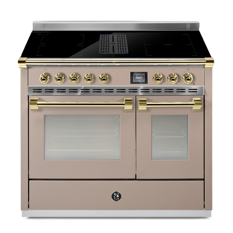 Steel Cucine inductie fornuis Ascot Mistral 100 met kookveldafzuiging | AQ10SF-4FIKW | Model 2026