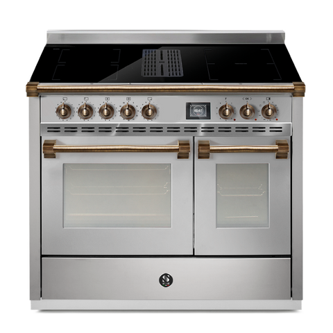 Steel Cucine inductie fornuis Ascot Mistral 100 met kookveldafzuiging | AQ10SF-4FIKW | Model 2026