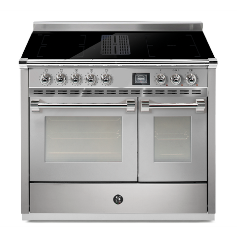 Steel Cucine inductie fornuis Ascot Mistral 100 met kookveldafzuiging | AQ10SF-4FIKW | Model 2026