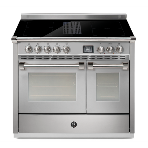 Steel Cucine inductie fornuis Ascot Mistral 100 met kookveldafzuiging | AQ10SF-4FIKW | Model 2026