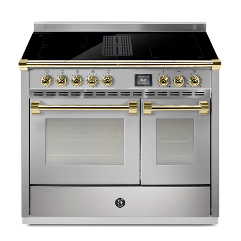 Steel Cucine inductie fornuis Ascot Mistral 100 met kookveldafzuiging | AQ10SF-4FIKW | Model 2026