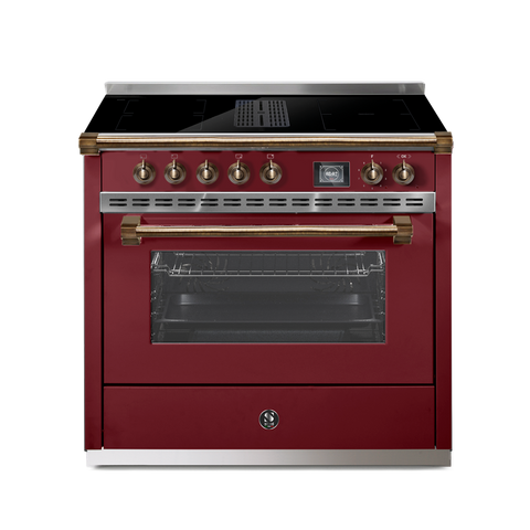 Steel Cucine inductie fornuis Ascot Mistral 90 met kookveldafzuiging | AQ9SF-4FIKW | Model 2026
