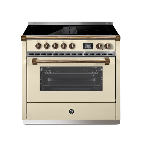 Steel Cucine inductie fornuis Ascot Mistral 90 met kookveldafzuiging | AQ9SF-4FIKW | Model 2026