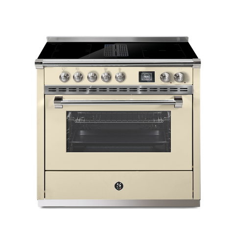 Steel Cucine inductie fornuis Ascot Mistral 90 met kookveldafzuiging | AQ9SF-4FIKW | Model 2026