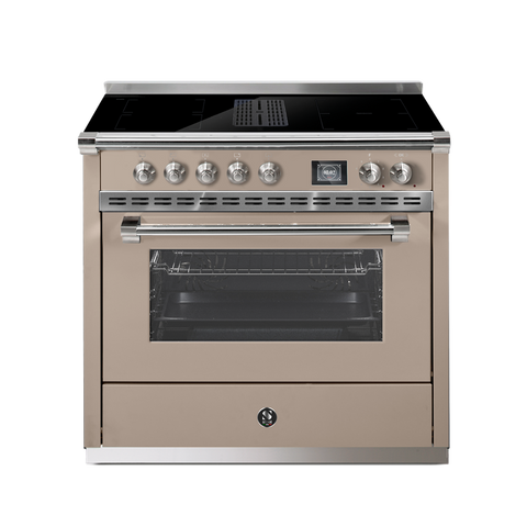 Steel Cucine inductie fornuis Ascot Mistral 90 met kookveldafzuiging | AQ9SF-4FIKW | Model 2026
