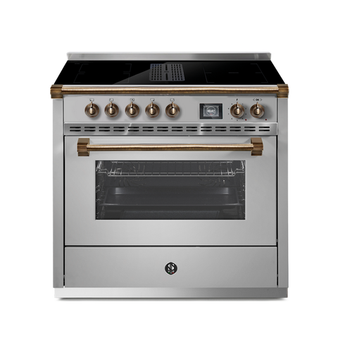 Steel Cucine inductie fornuis Ascot Mistral 90 met kookveldafzuiging | AQ9SF-4FIKW | Model 2026