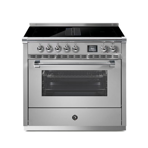 Steel Cucine inductie fornuis Ascot Mistral 90 met kookveldafzuiging | AQ9SF-4FIKW | Model 2026