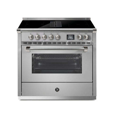 Steel Cucine inductie fornuis Ascot Mistral 90 met kookveldafzuiging | AQ9SF-4FIKW | Model 2026