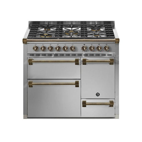 Steel Fornuis Ascot 100/3 D - Gas Fornuis | AQ10SFF-D | Model 2026