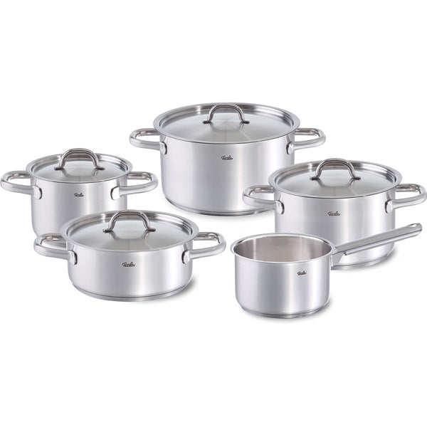 Family Line 5-delige pannenset met metalen deksels