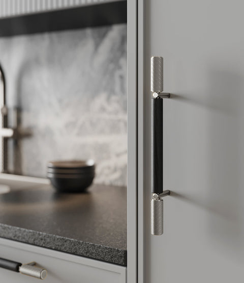 ARTISAN Furniture Pull Up Bar / AP410 Silver & Black Ash Wood