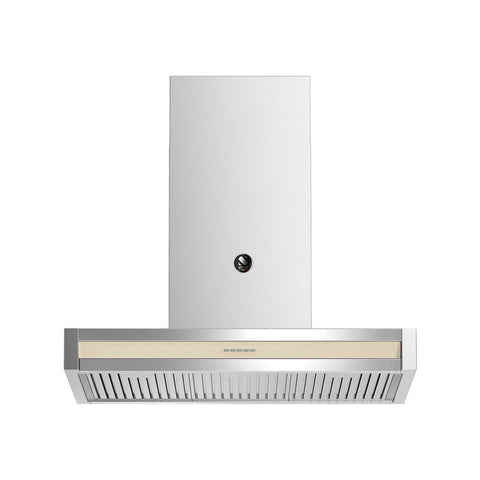 Steel Genesi GQK100 100 cm afzuigkap in Crema