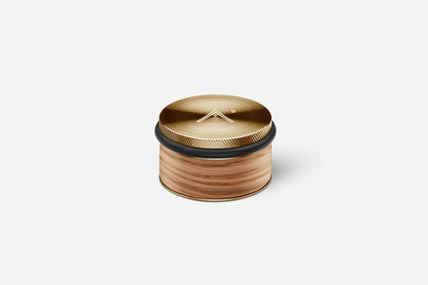ARTISAN Luxury door stopper / Gold & Natural Oak Wood