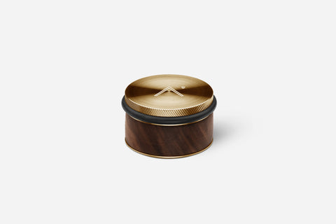 ARTISAN Luxury door stopper / Gold & Walnut Wood