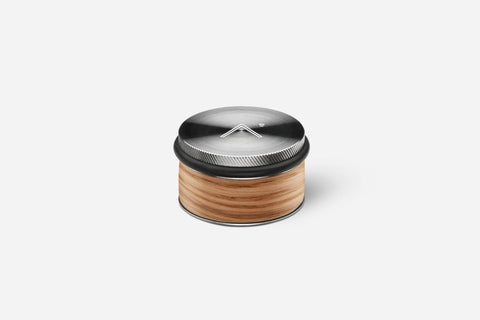 ARTISAN Luxury door stopper / Silver & Natural Oak Wood