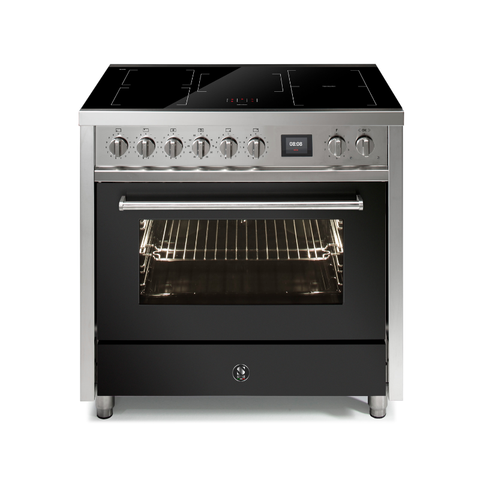 Steel Fornuis Enfasi 90 cm - Inductie Fornuis | EQ9F-5FIW- NF| Model 2026