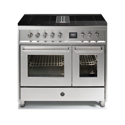 Steel Stove Enfasi Mistral 90 | With cooktop extractor | EQ9F-4FIK