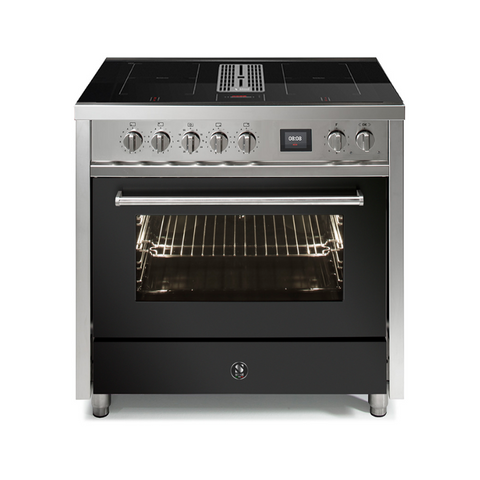 Steel Stove Enfasi Mistral 90 | With cooktop extractor | EQ9F-4FIK