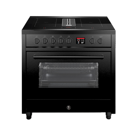 Steel Stove Enfasi Mistral 90 | With cooktop extractor | EQ9F-4FIK