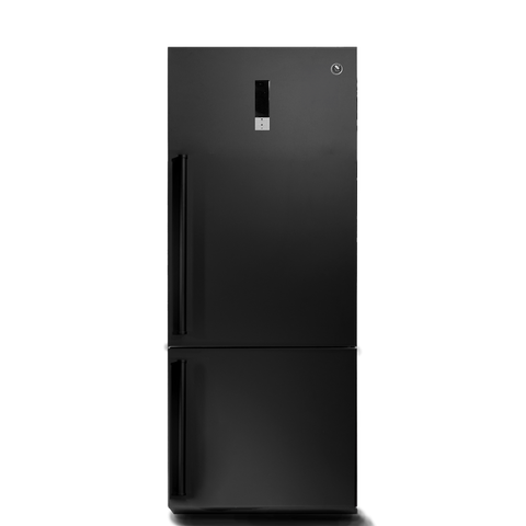 Steel Enfasi All Black inbouw  koelvriescombinatie 76  - EQFRB-7-SS