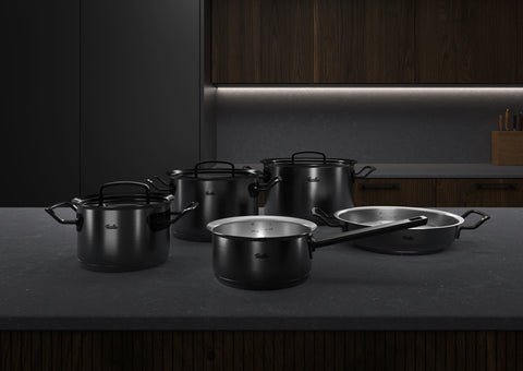 Original-Profi Collection® Shadowline 5-delige set met metalen deksels