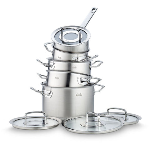 Original-Profi Collection® 5-delige pannenset met glazen deksels