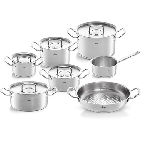 Original-Profi Collection® 7-delige set met steelpannen, kookpannen, braadpan en serveerpan