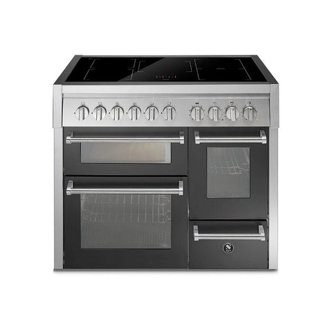 Steel fornuis Genesi 100/3 -100 cm Inductie fornuis | GQ10SFF-5FI | Model 2026