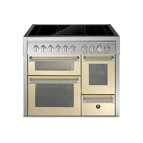 Steel fornuis Genesi 100/3 -100 cm Inductie fornuis | GQ10SFF-5FI | Model 2026