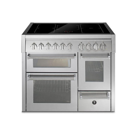 Steel fornuis Genesi 100/3 -100 cm Inductie fornuis | GQ10SFF-5FI | Model 2026