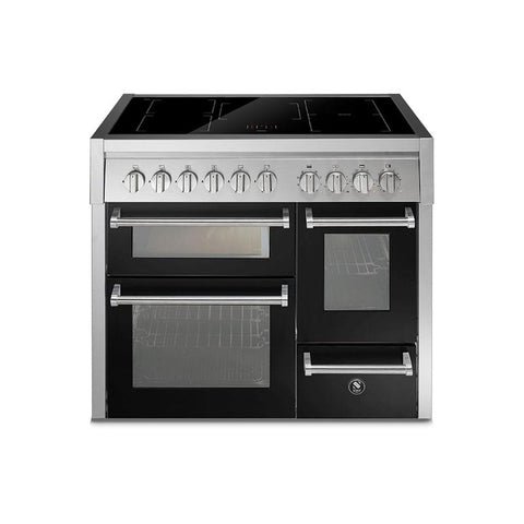Steel fornuis Genesi 100/3 -100 cm Inductie fornuis | GQ10SFF-5FI | Model 2026