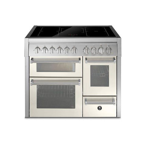 Steel fornuis Genesi 100/3 -100 cm Inductie fornuis | GQ10SFF-5FI | Model 2026