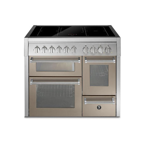 Steel fornuis Genesi 100/3 -100 cm Inductie fornuis | GQ10SFF-5FI | Model 2026