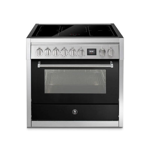 Steel Fornuis Genesi 90 cm - Inductie fornuis | GQ9S-5FI | Model 2026
