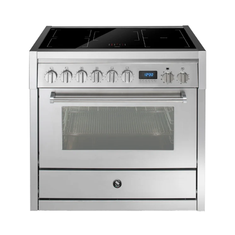 Steel Cucine Inductiefornuis Genesi Pulse 90cm – Inox | GP9F-5FI