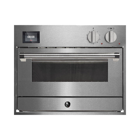 Steel Genesi GQFE6-P inbouwoven 60x45 cm met 34 liter pizza- en grilloven Inox
