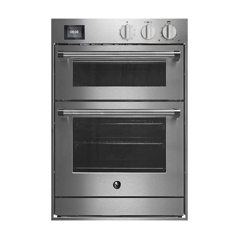 Steel Genesi GQFFE6-S inbouwoven 60x90 cm met combi-stoomoven en pizzaoven Inox