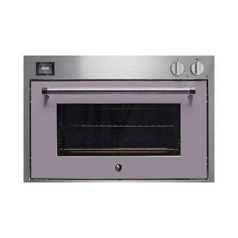 Steel Genesi GQFE9-S inbouwoven 90x60 cm met 91 liter combi-stoomoven Mat Paars (Amethist)